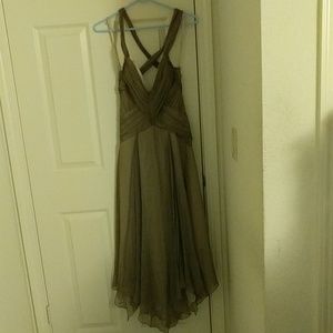 BCBG Silk Evening Gown